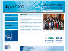 Tablet Screenshot of parbica.org